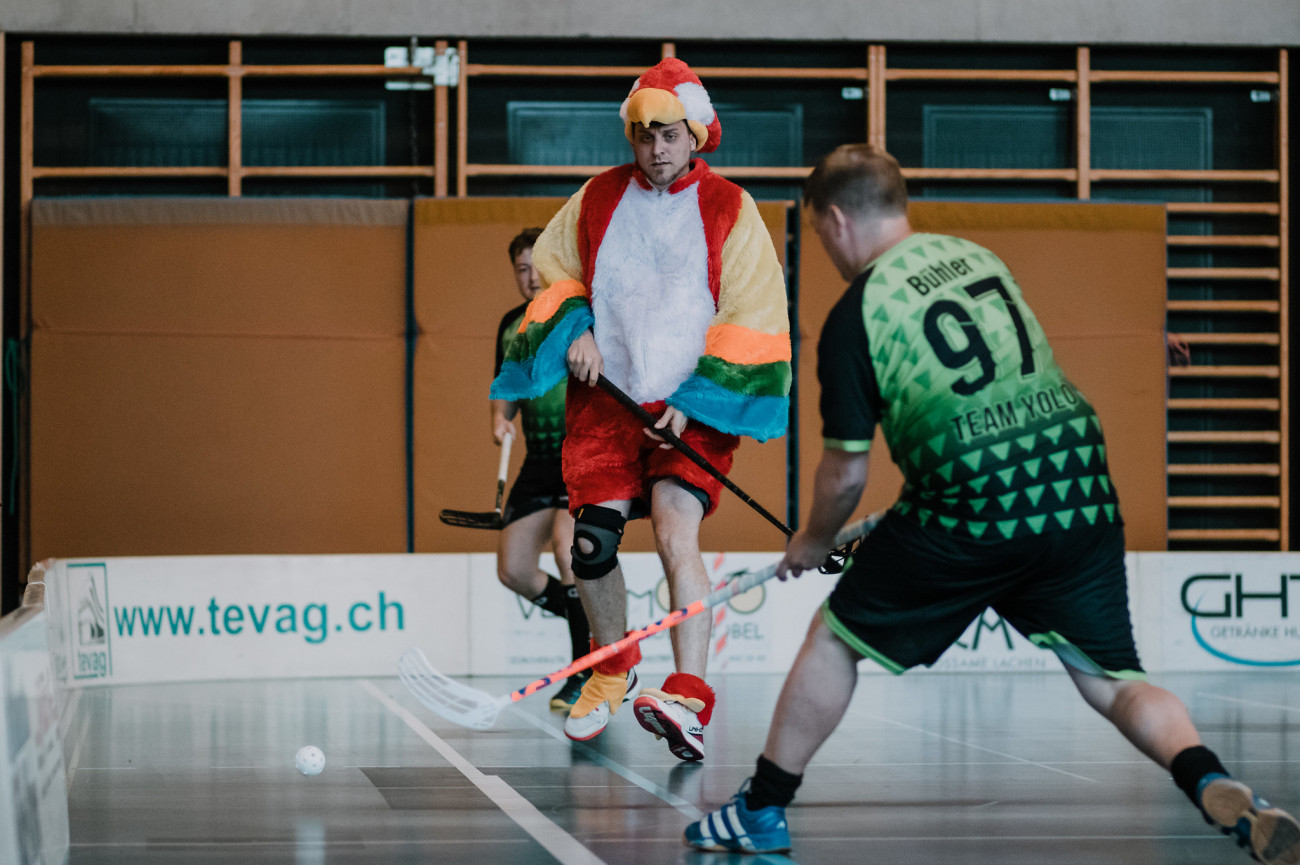 Auch spezielle «Trikots» sind am KB-Cup keine Seltenheit.