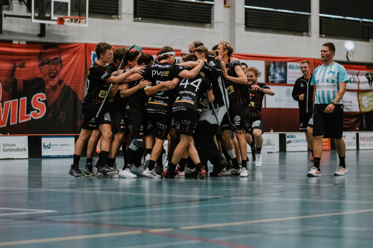 Die Devils konnten am Samstag drei Punkte bejubeln.