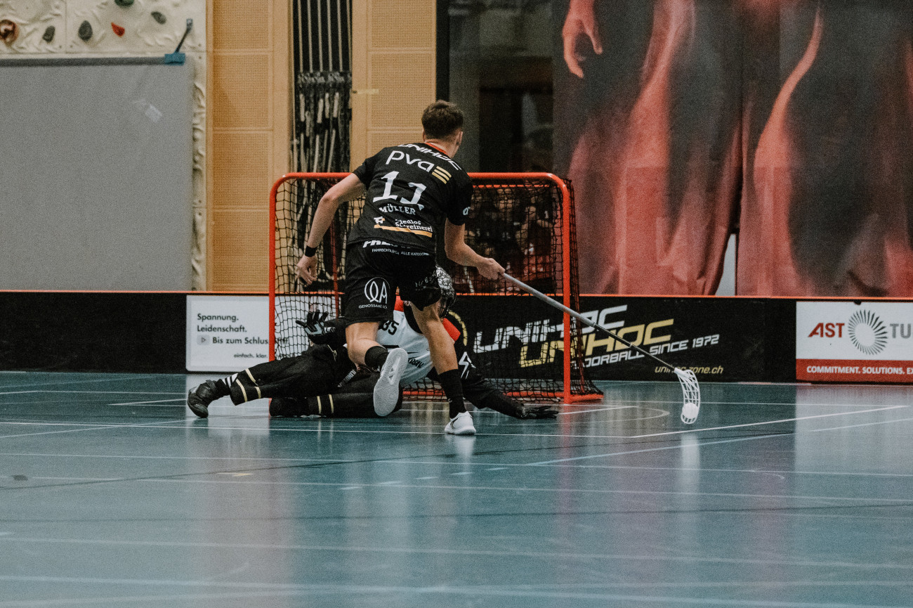 Dank Müllers Penaltytreffer lagen die Devils zwischenzeitlich mit 4:3 in Front.