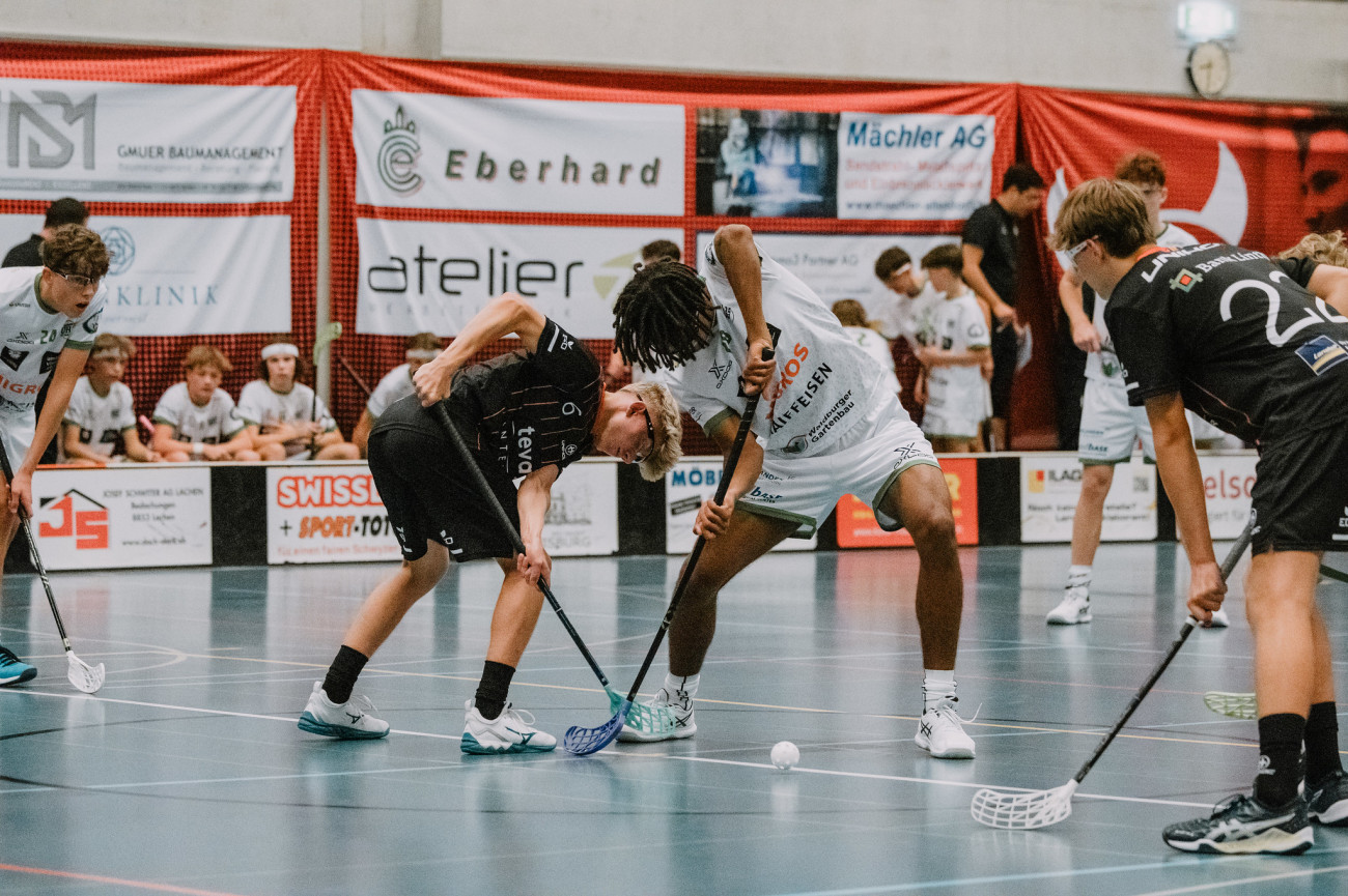 Achermann, der mit 2 Toren zum Best-Player gewählt wurde.
