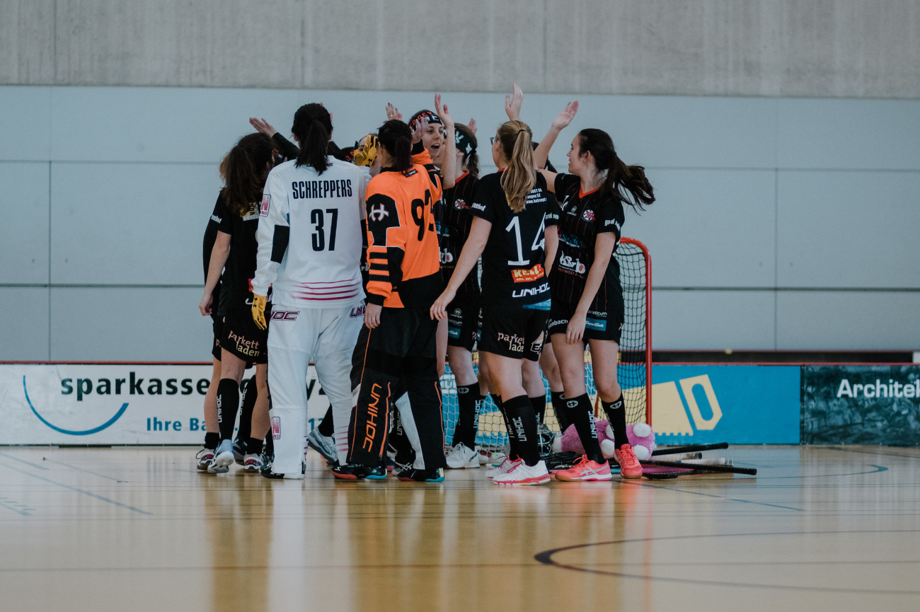 Das Team freut sich über die nächsten drei Punkte.