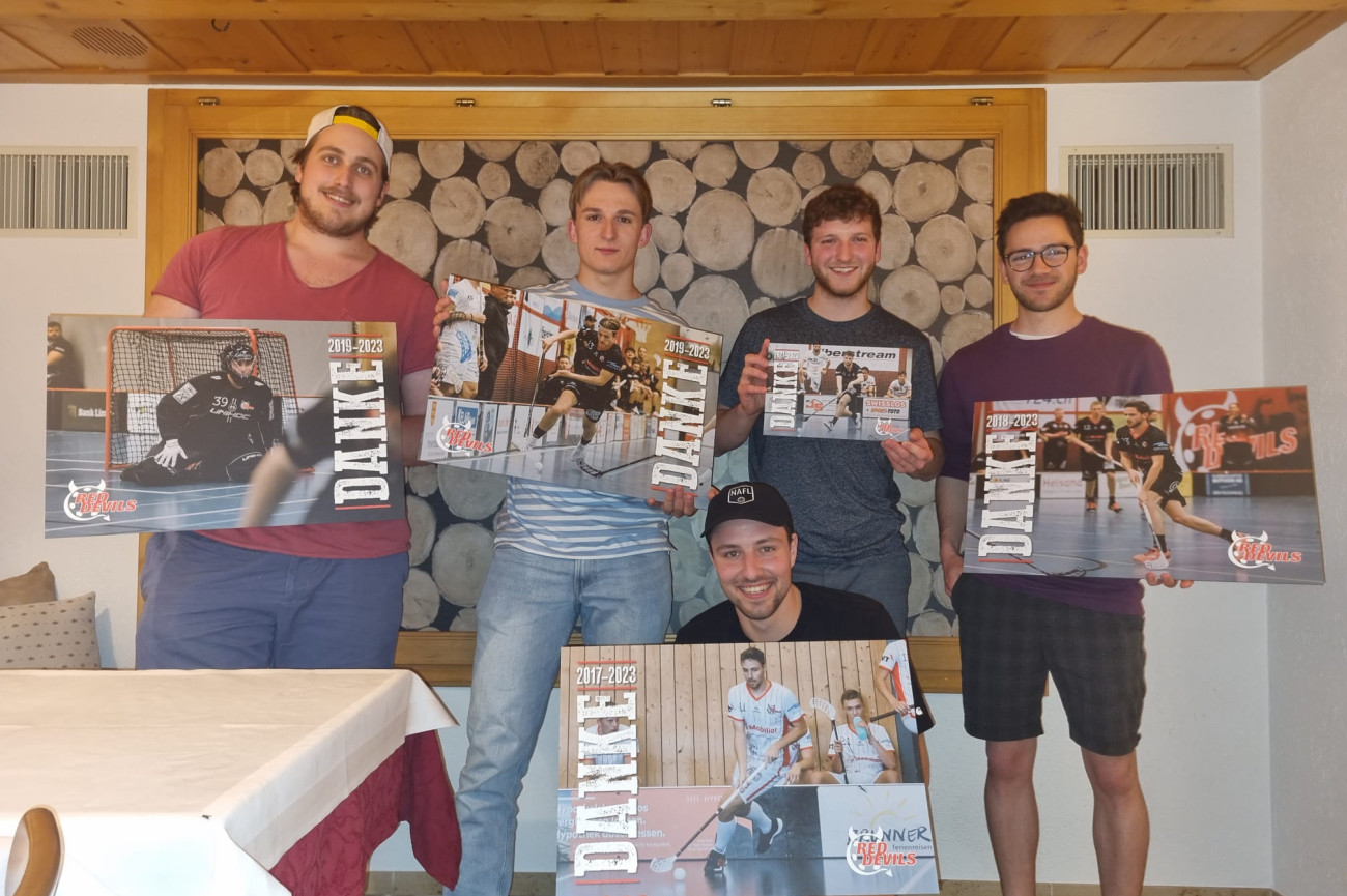 Im Bären Mollis wurden die Spieler verabschiedet.