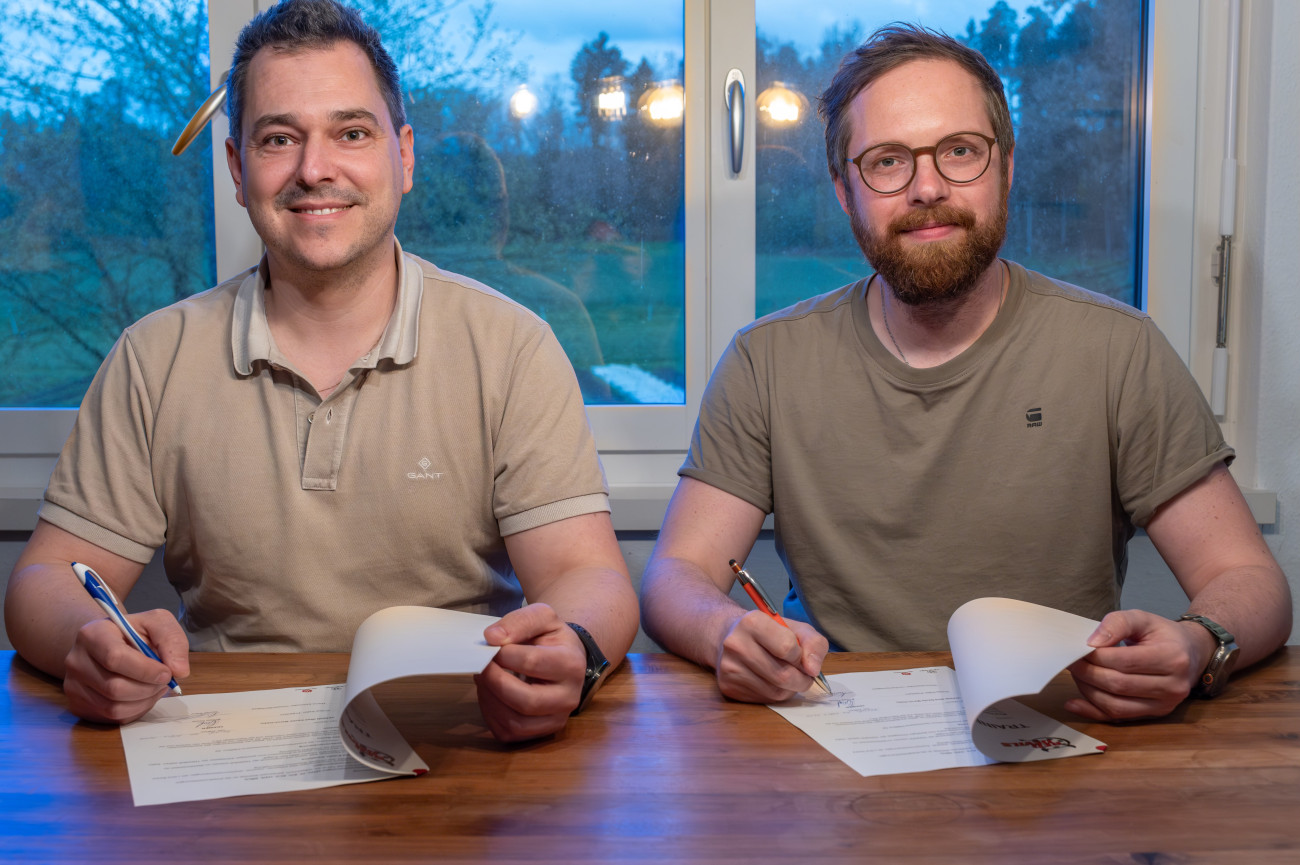 Das neue Trainerduo der Devils heisst Düsel / Saluz.
