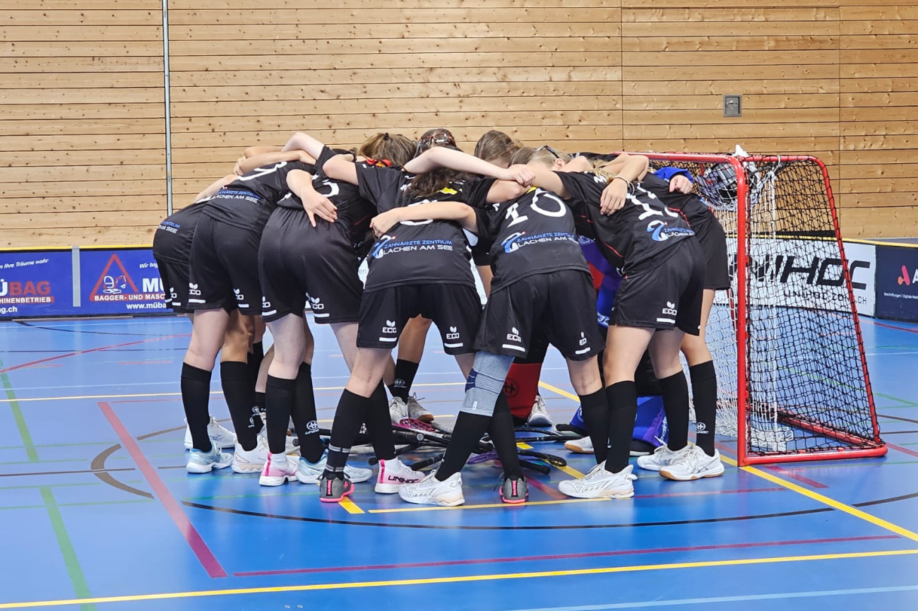 Letzte Einschwörung vor dem Finalspiel